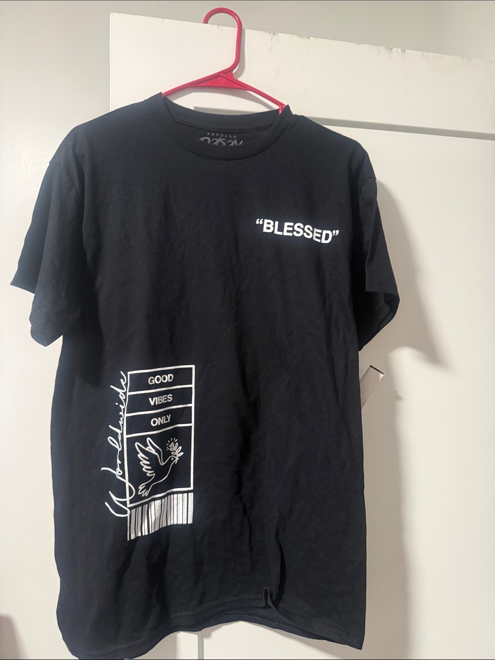 Men's 'BLESSED' Graphic Tee - Black